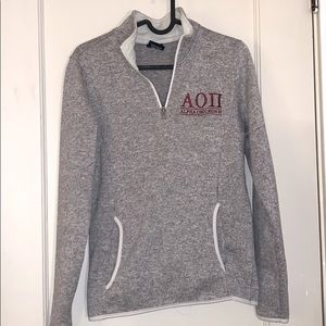Alpha omicron pi women’s frat sorority sweater